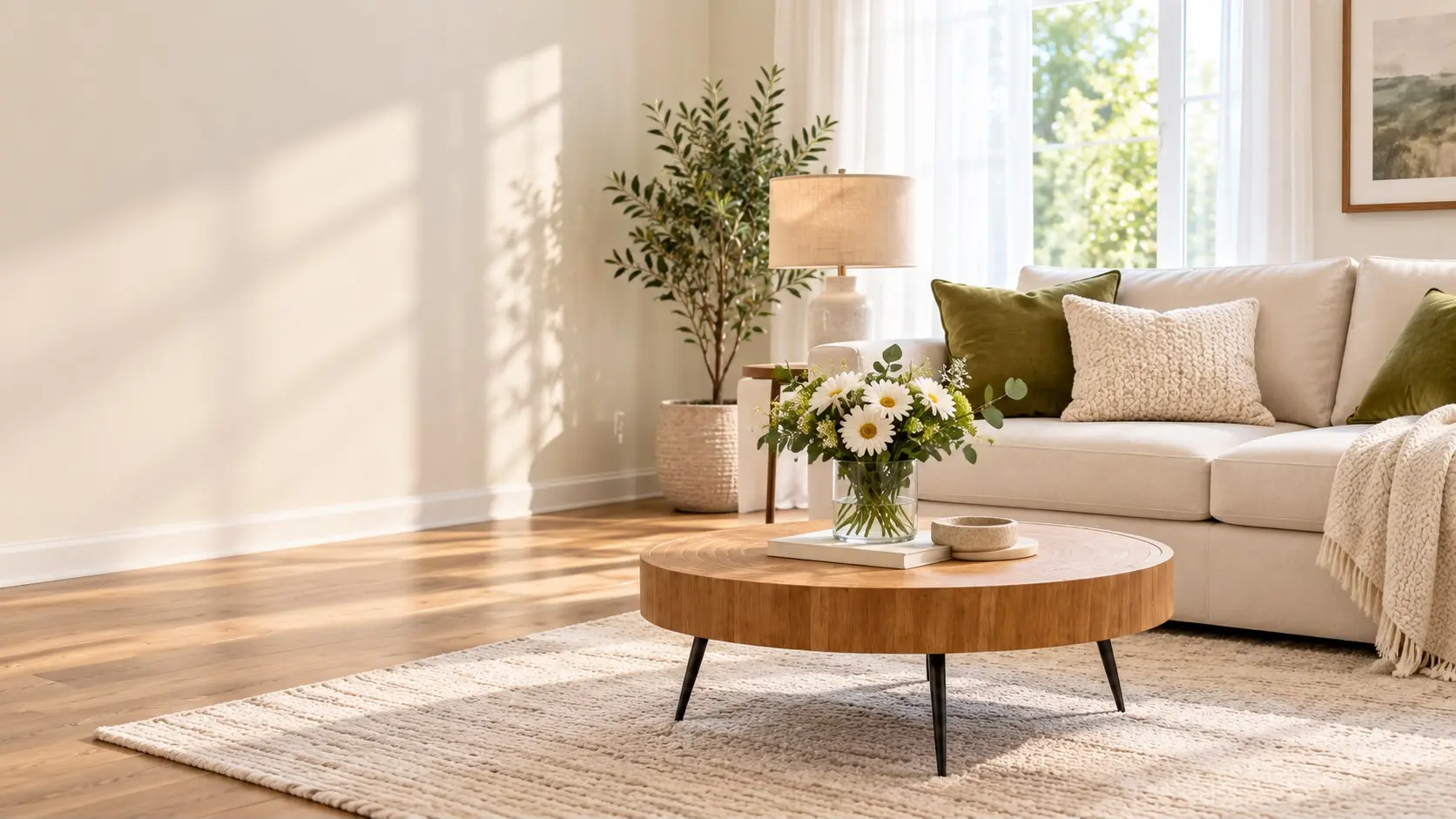 Spotless living room